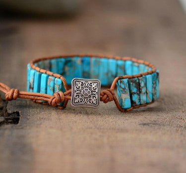 Bohemian Turquoise Tube Bracelet-Your Soul Place
